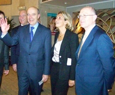 Alain Juppé dans la circonscription